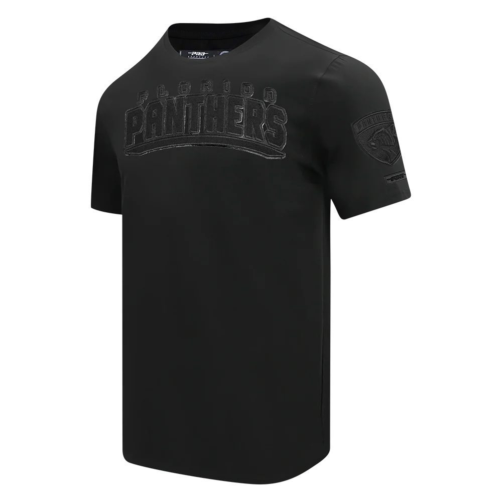 NHL FLORIDA PANTHERS TRIPLE BLACK MEN'S SJ TEE (TRIPLE BLACK) - Image 4
