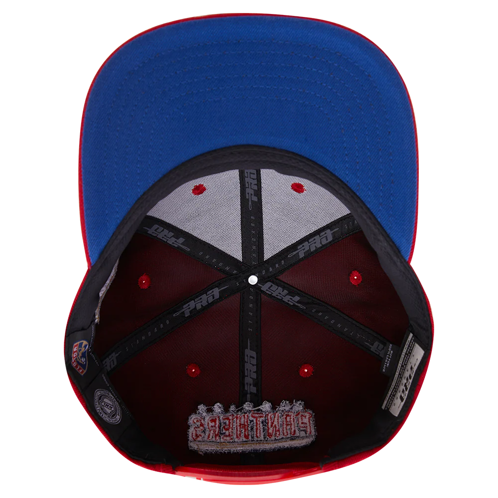 NHL Florida Panthers HYBRID SNAPBACK HAT (RED) - Image 6