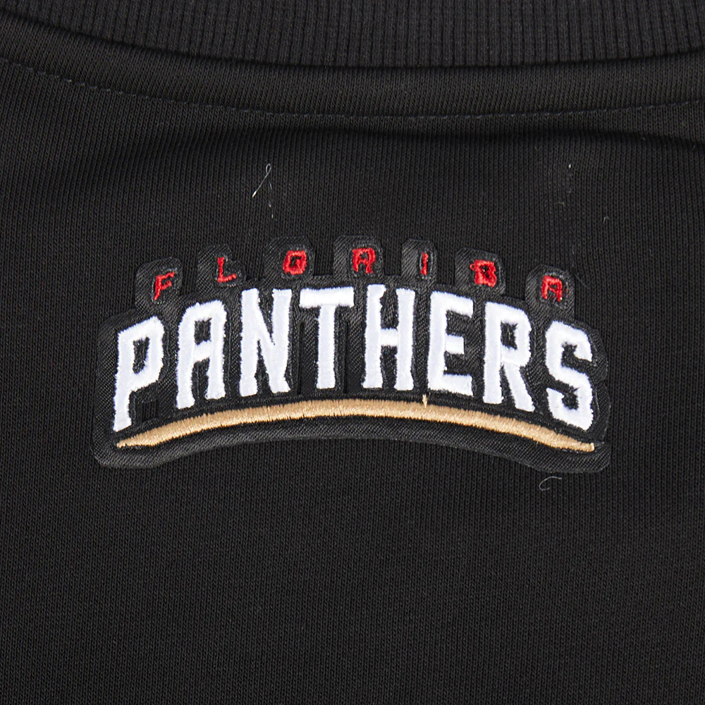NHL FLORIDA PANTHERS CLASSIC WOMEN'S FLC CREWNECK (BLACK) - Image 5