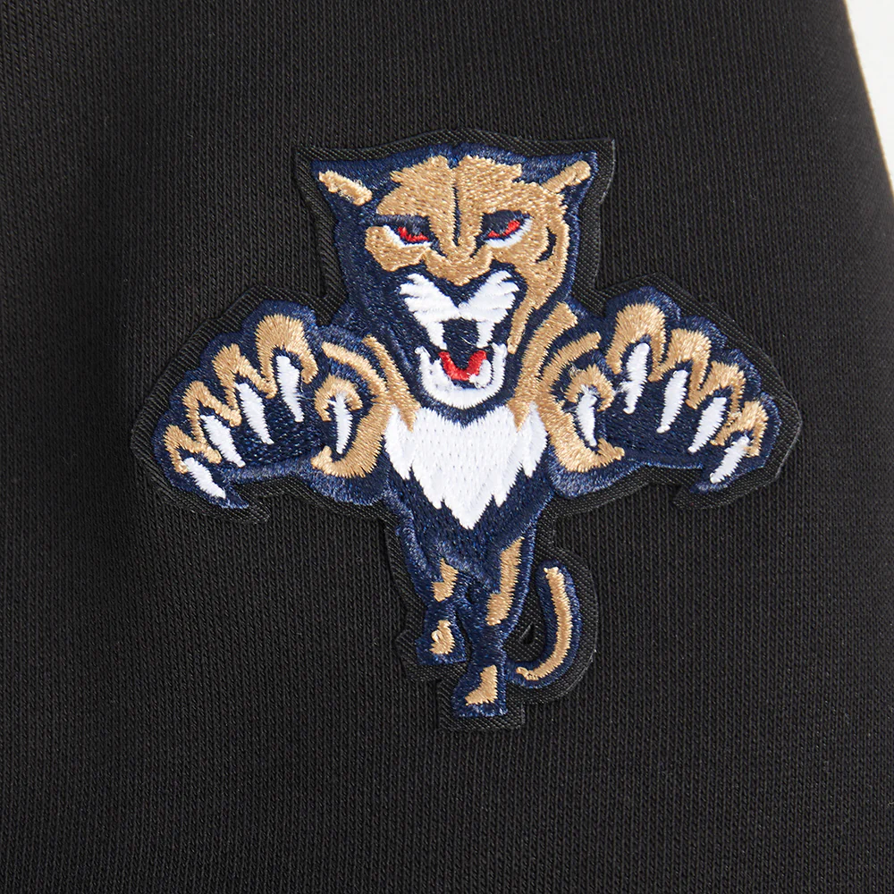 NHL FLORIDA PANTHERS CLASSIC WOMEN'S FLC CREWNECK (BLACK) - Image 7