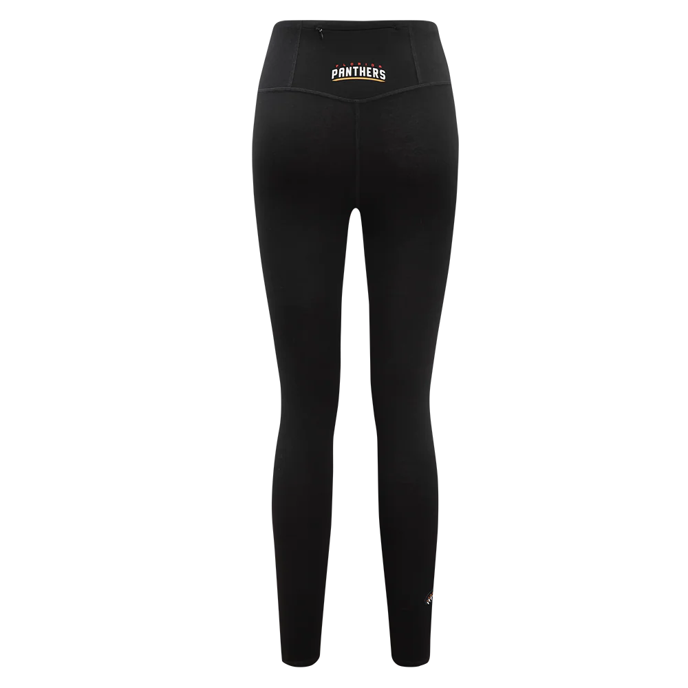 NHL FLORIDA PANTHERS CLASSIC WOMEN'S HW JERSEY LEGGING (BLACK) - Image 4