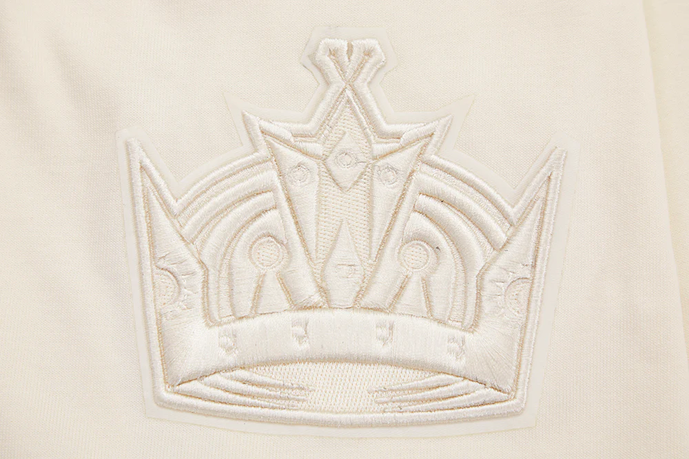 NHL LOS ANGELES KINGS NEUTRAL COTTON JERSEY DROP SHOULDER TEE (EGGSHELL) - Image 5