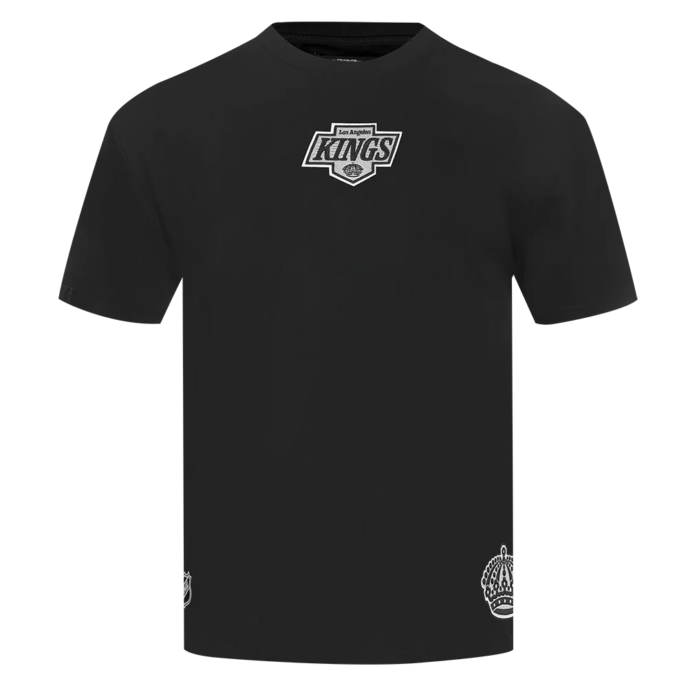 NHL LOS ANGELES KINGS WINGSPAN MEN'S CJ DROP SHOULDER TEE (BLACK) - Image 2
