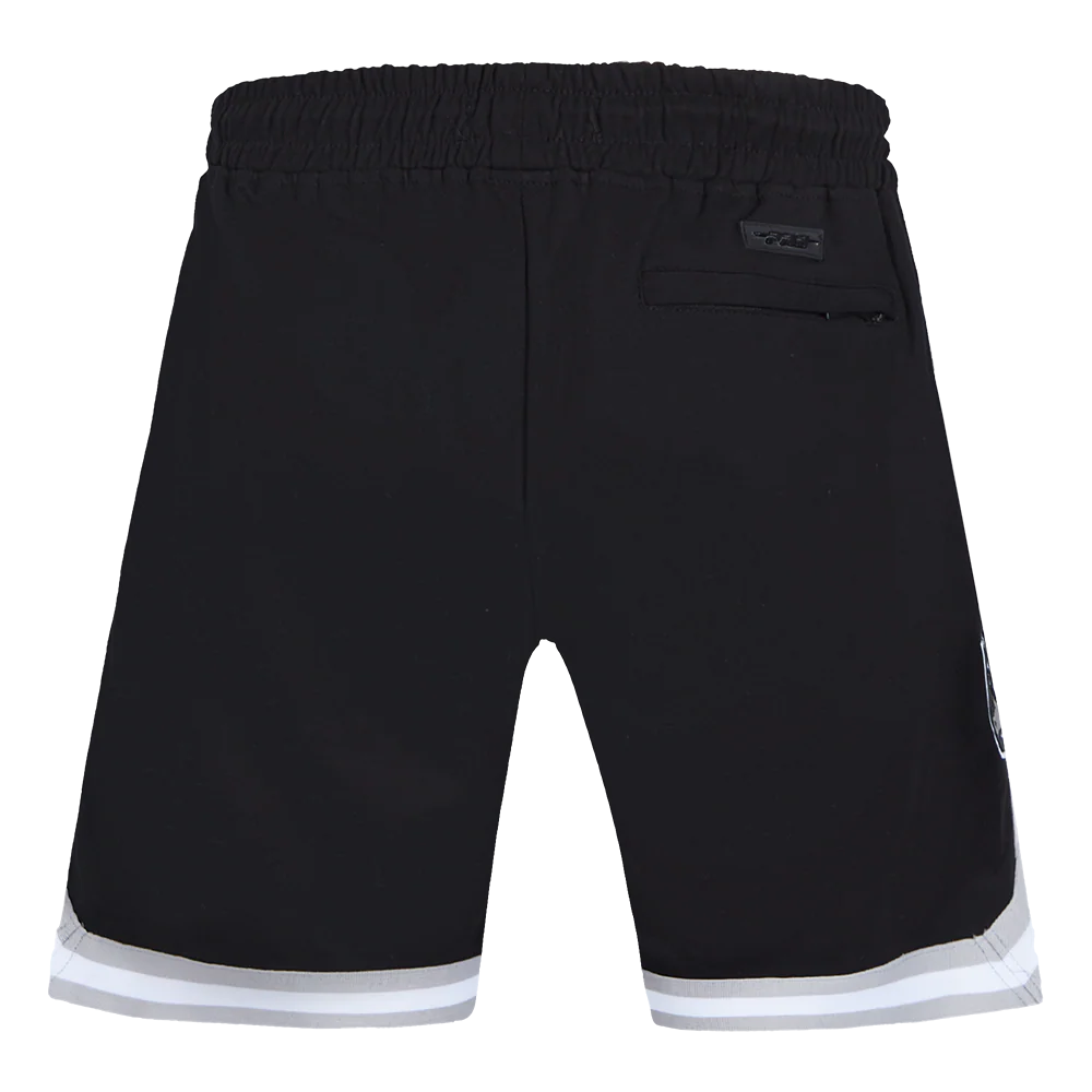 NHL LOS ANGELES KINGS CLASSIC CHENILLE MEN'S SHORT (BLACK/GRAY) - Image 4