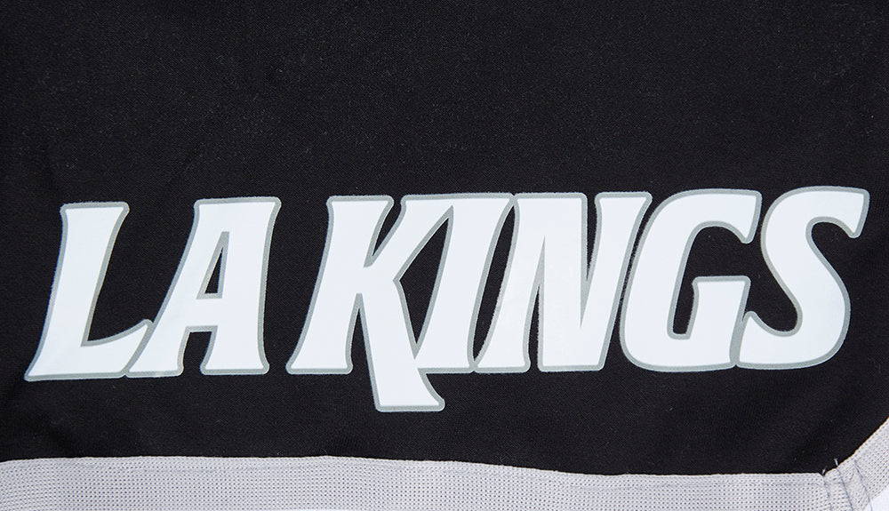 NHL LOS ANGELES KINGS CLASSIC CHENILLE MEN'S SHORT (BLACK/GRAY) - Image 7