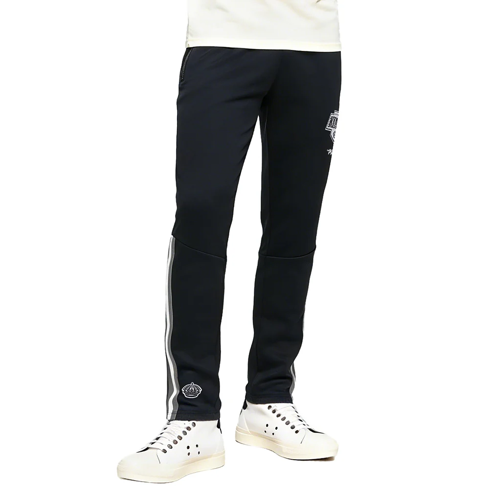 NHL LOS ANGELES KINGS CLASSIC CHENILLE MEN'S DK TRACK PANT (BLACK/GRAY)