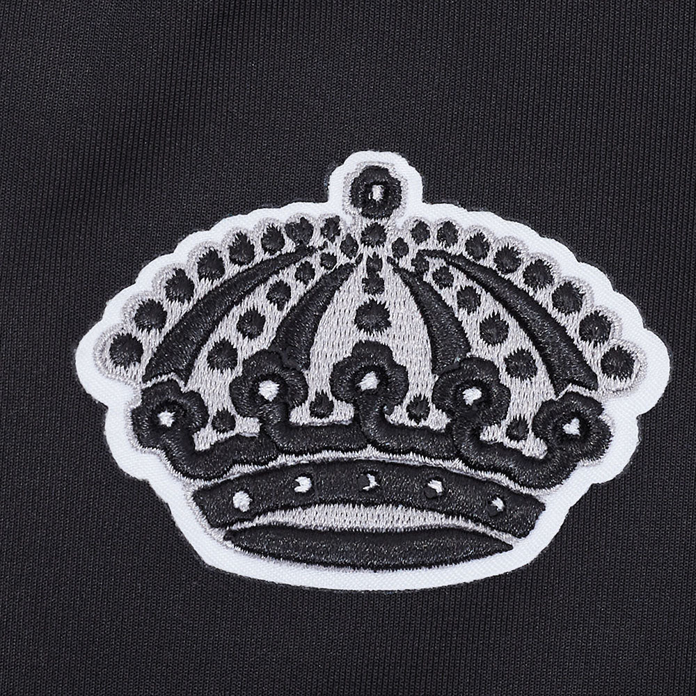 NHL LOS ANGELES KINGS CLASSIC CHENILLE MEN'S DK TRACK PANT (BLACK/GRAY) - Image 7