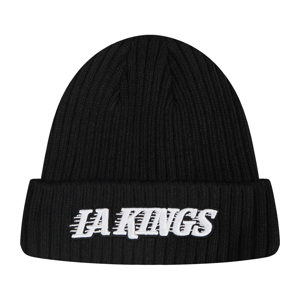 NHL LOS ANGELES KINGS CITY SIGNATURE MEN'S BEANIE (BLACK) - Image 2