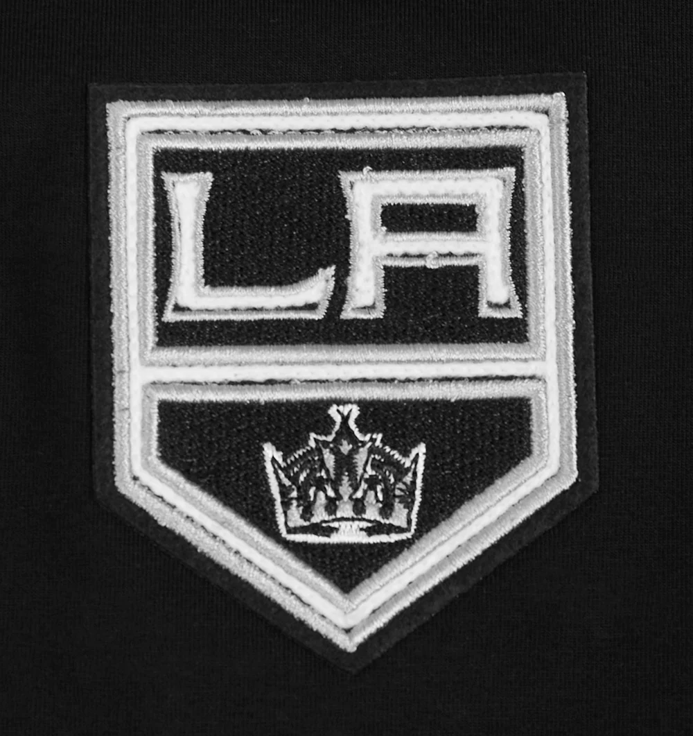 NHL LOS ANGELES KINGS CLASSIC WOMEN'S BOXY TEE (BLACK) - Image 11