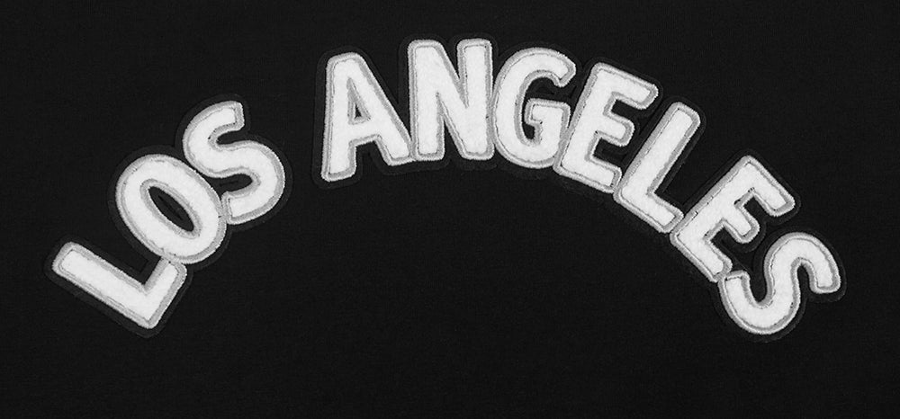 NHL LOS ANGELES KINGS CLASSIC WOMEN'S BOXY TEE (BLACK) - Image 9