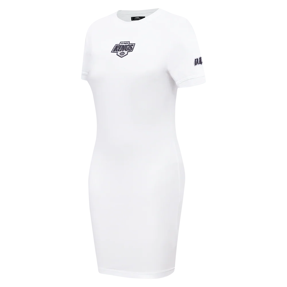 NHL LOS ANGELES KINGS CLASSIC WOMEN'S BODYCON DRESS (BLACK) - Image 6
