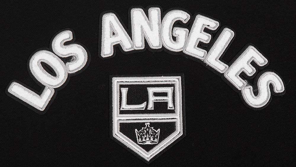 NHL LOS ANGELES KINGS CLASSIC WOMEN'S CREWNECK (BLACK) - Image 9