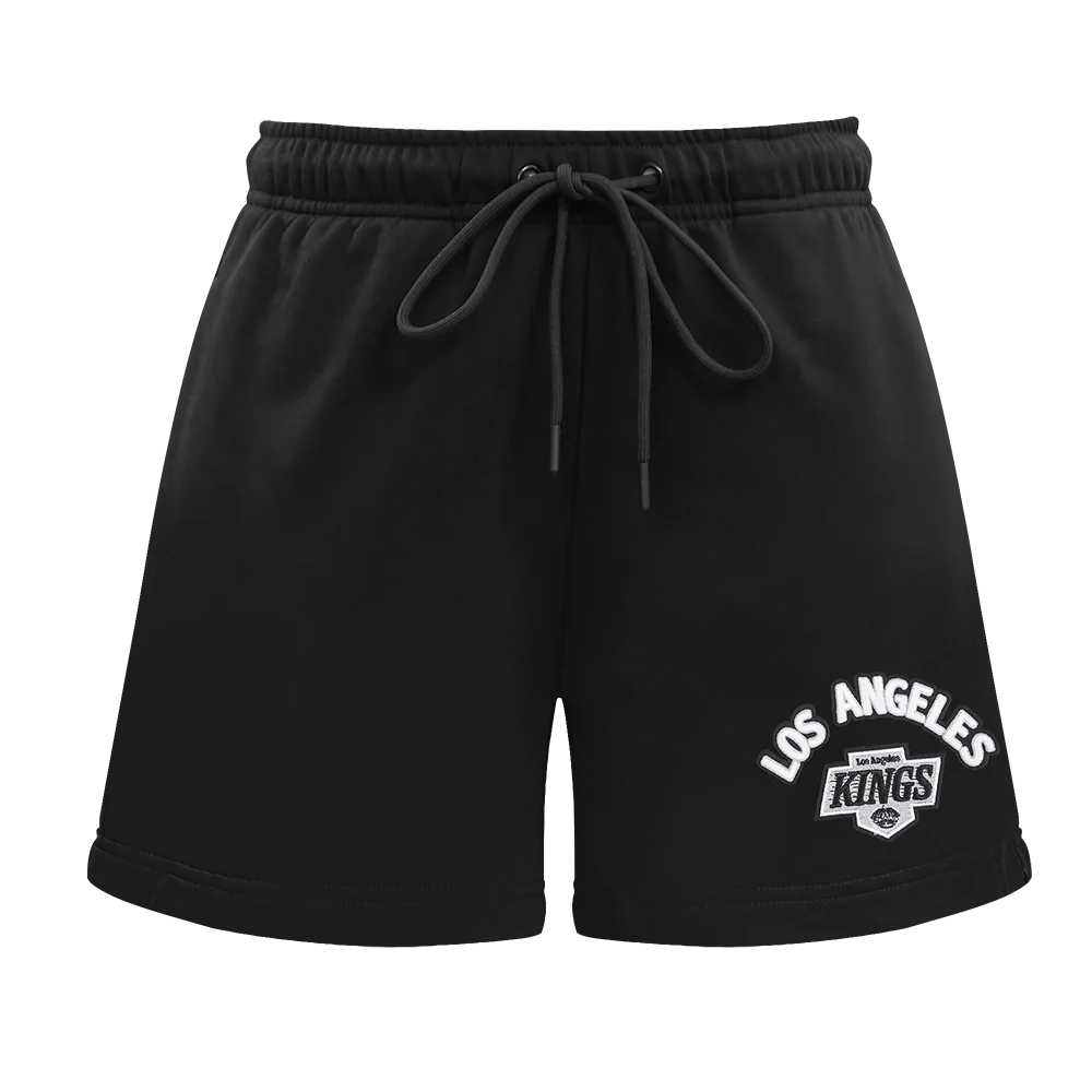 NHL LOS ANGELES KINGS CLASSIC WOMEN'S SHORT (BLACK) - Image 2