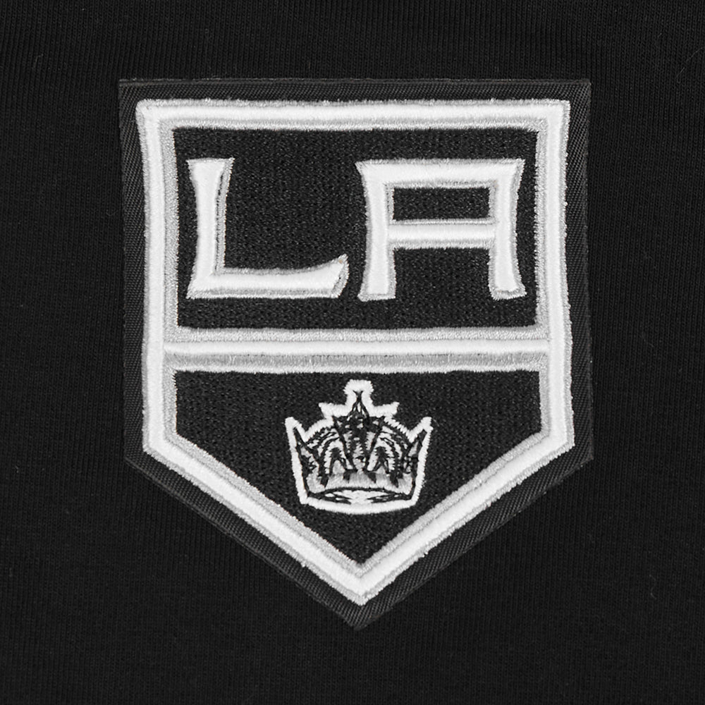 NHL LOS ANGELES KINGS CLASSIC WOMEN'S HIGH WAIST JERSEY LEGGING (BLACK) - Image 5