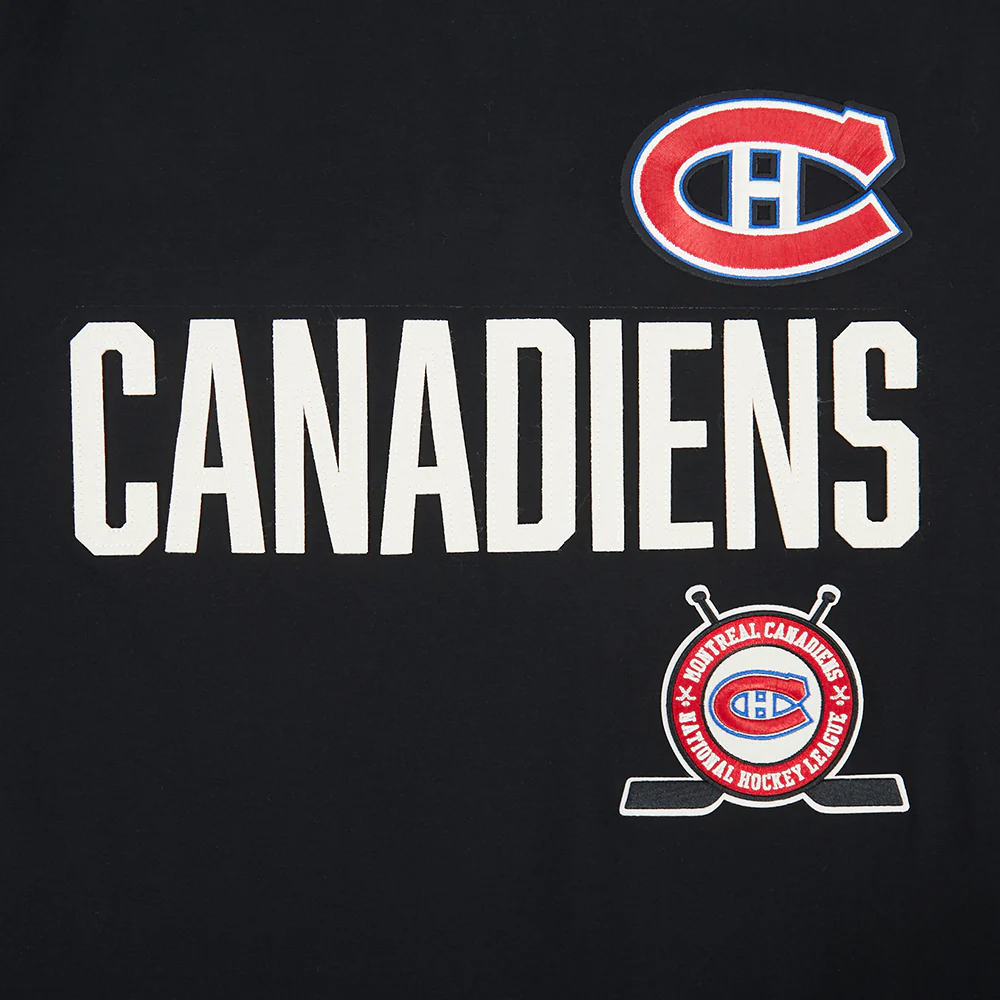 NHL MONTRÉAL CANADIENS MODERN ORIGINALS MEN'S SJ TEE (BLACK) - Image 10