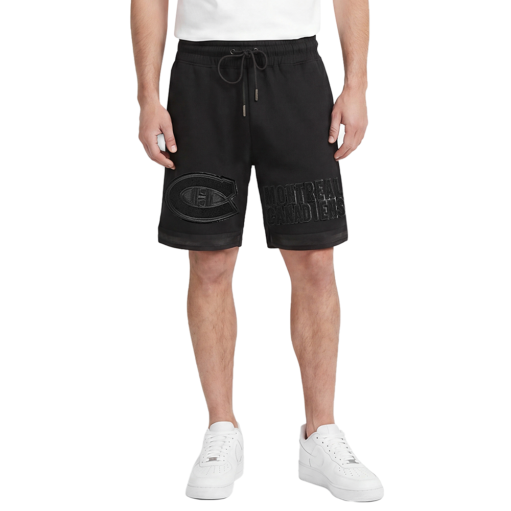 NHL MONTRÉAL CANADIENS CLASSIC TRIPLE BLACK MEN'S MEN'S DK SHORT (TRIPLE BLACK)