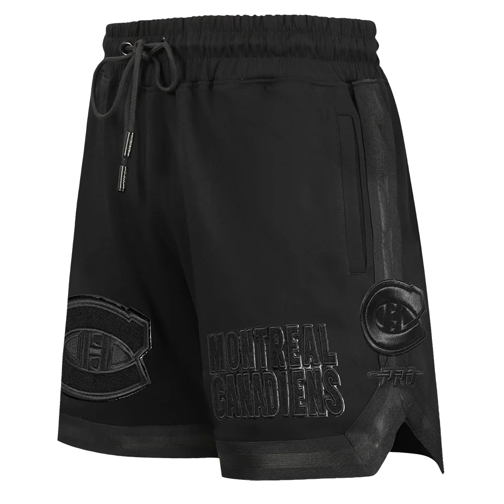 NHL MONTRÉAL CANADIENS CLASSIC TRIPLE BLACK MEN'S MEN'S DK SHORT (TRIPLE BLACK) - Image 4