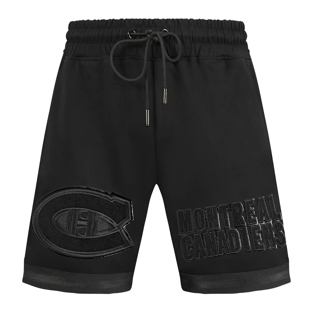 NHL MONTRÉAL CANADIENS CLASSIC TRIPLE BLACK MEN'S MEN'S DK SHORT (TRIPLE BLACK) - Image 5
