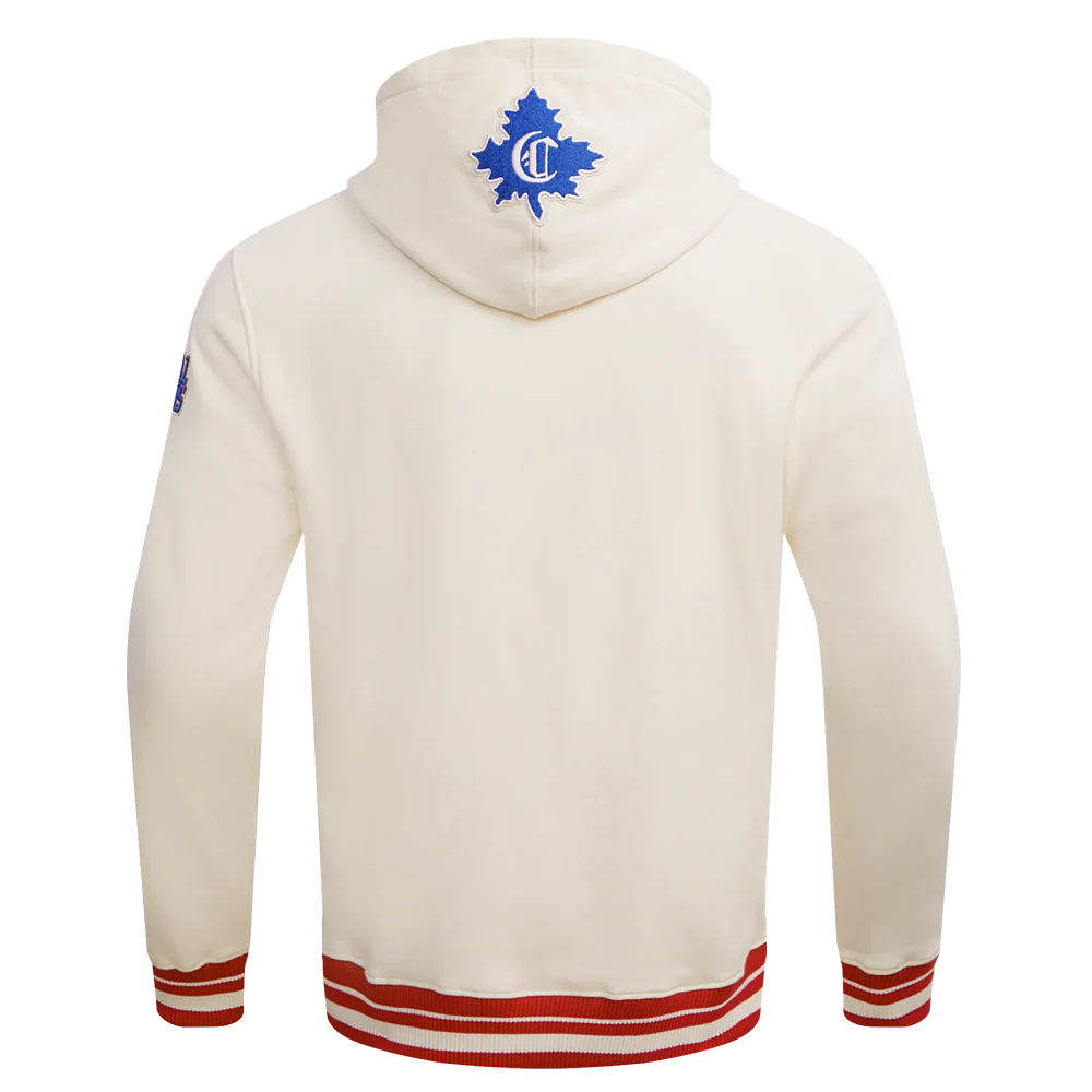 NHL MONTRÉAL CANADIENS RETRO CLASSIC MEN'S PULLOVER HOODIE (EGGSHELL/ RED) - Image 11