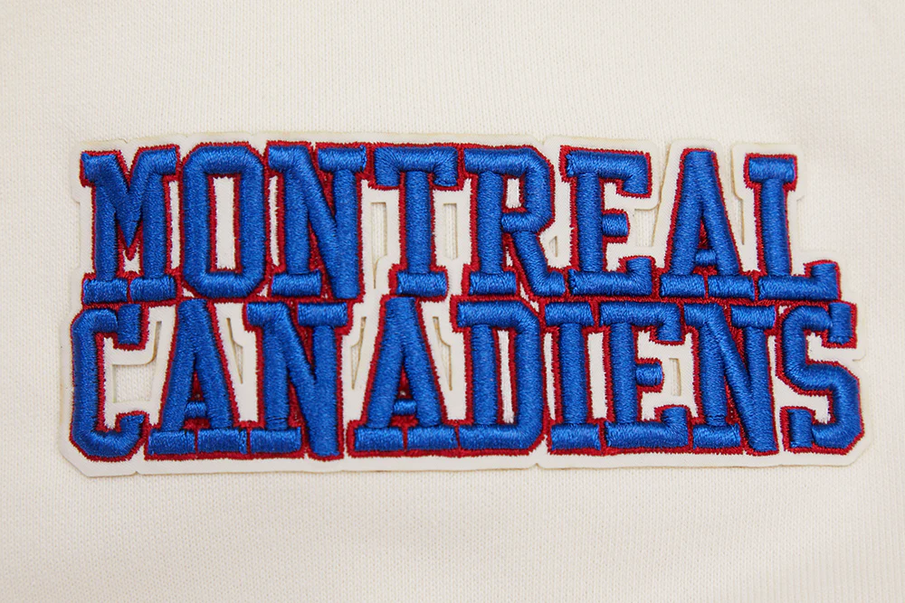 NHL MONTRÉAL CANADIENS RETRO CLASSIC MEN'S PULLOVER HOODIE (EGGSHELL/ RED) - Image 6