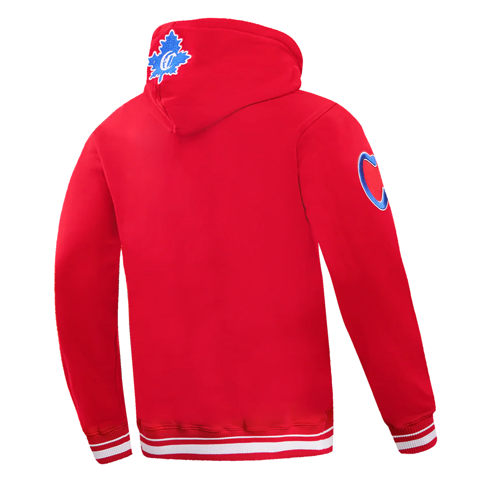 NHL MONTRÉAL CANADIENS RETRO CLASSIC MEN'S PULLOVER HOODIE (RED) - Image 10