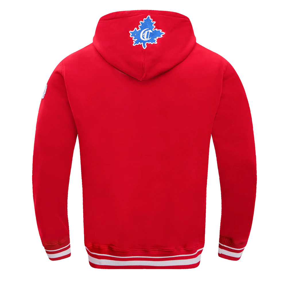 NHL MONTRÉAL CANADIENS RETRO CLASSIC MEN'S PULLOVER HOODIE (RED) - Image 11