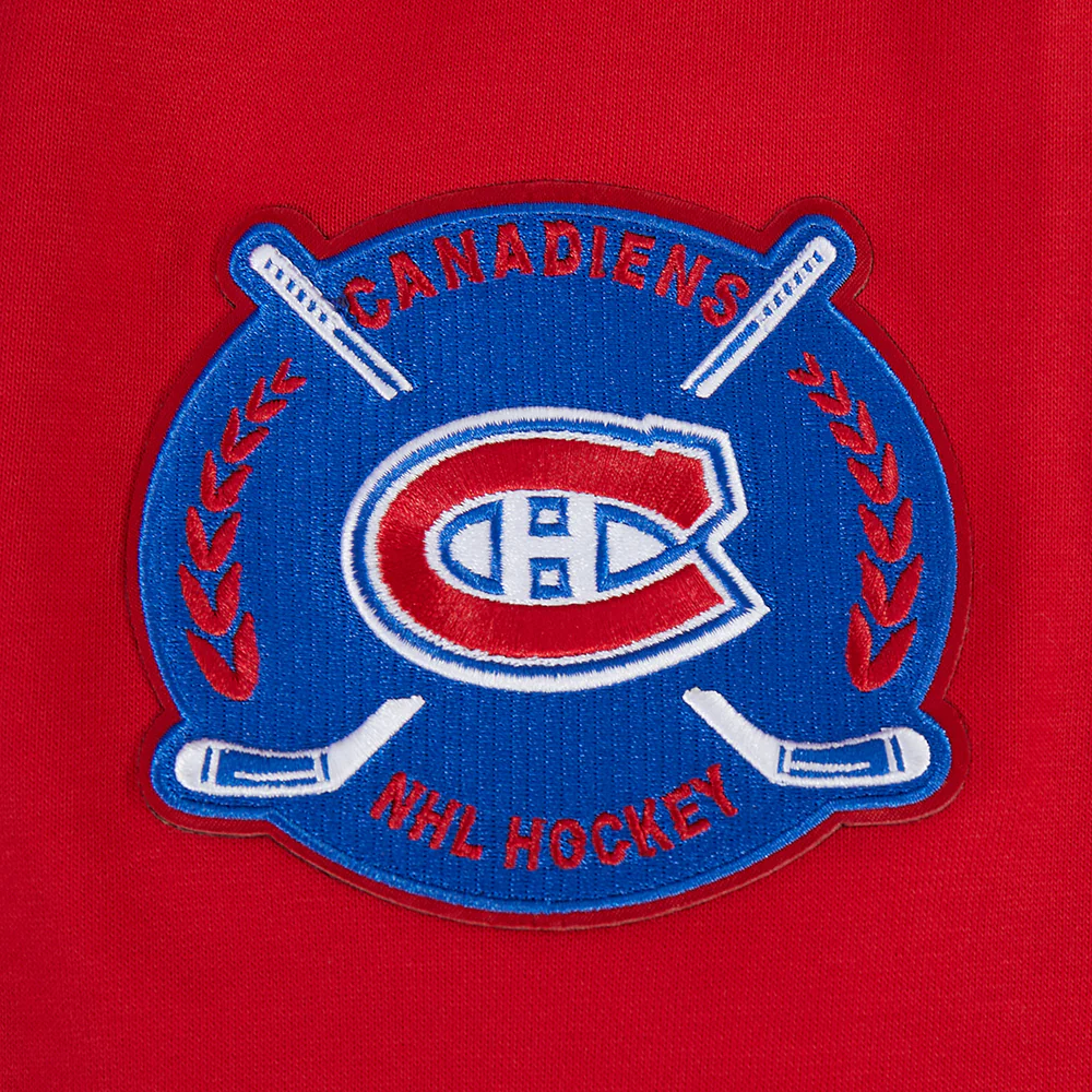 NHL MONTRÉAL CANADIENS CITY ARCH MEN'S FLC PO HOODIE (RED) - Image 7