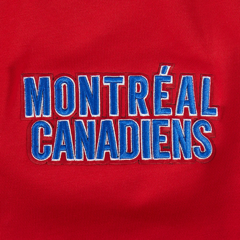 NHL MONTRÉAL CANADIENS CITY ARCH MEN'S FLC PO HOODIE (RED) - Image 8
