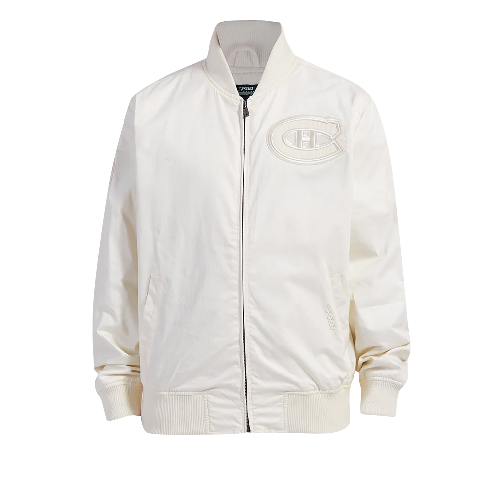 NHL MONTRÉAL CANADIENS NEUTRAL MEN'S TWILL JACKET (EGGSHELL)