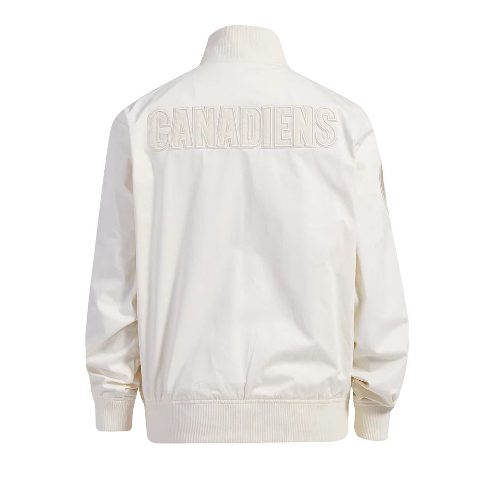 NHL MONTRÉAL CANADIENS NEUTRAL MEN'S TWILL JACKET (EGGSHELL) - Image 3