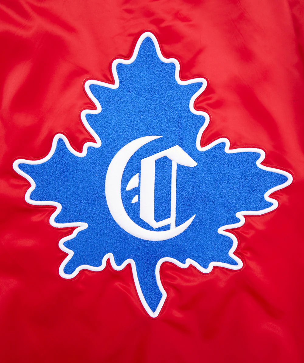 NHL MONTRÉAL CANADIENS RETRO CLASSIC MEN'S RIB SATIN JACKET (RED) - Image 5