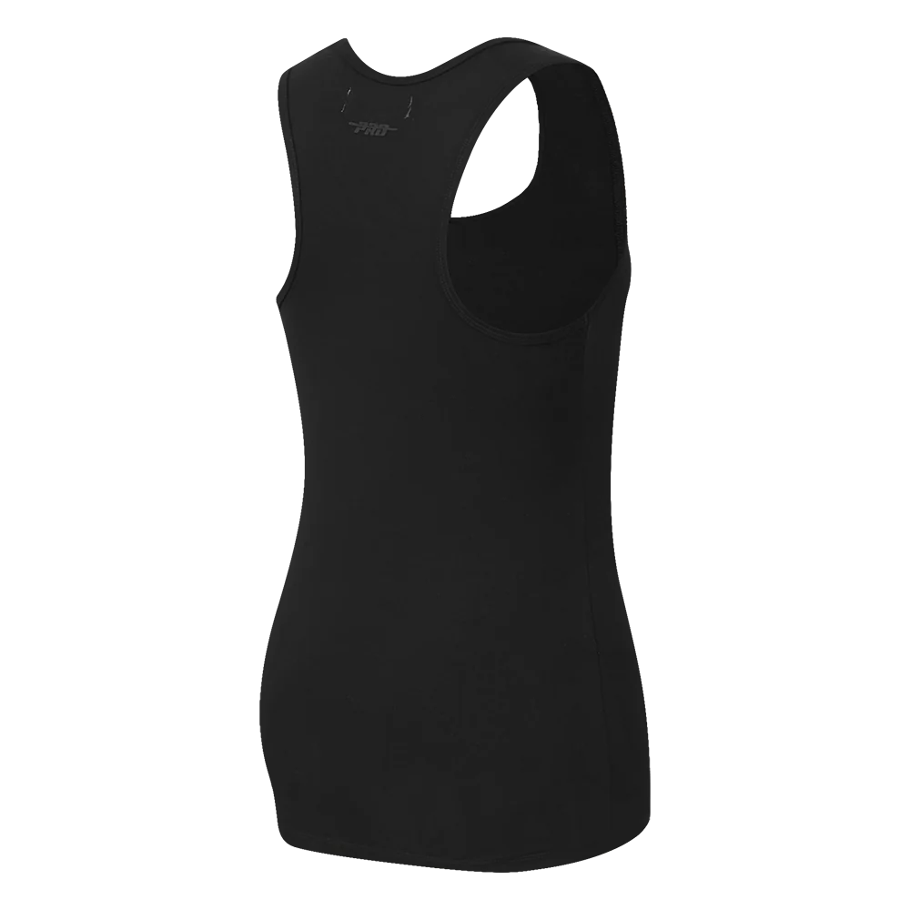 NHL MONTRÉAL CANADIENS CLASSIC WOMEN'S RELAXED FIT RACERBACK (BLACK) - Image 3