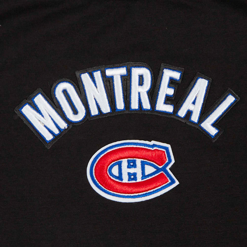 NHL MONTRÉAL CANADIENS CLASSIC WOMEN'S RELAXED FIT RACERBACK (BLACK) - Image 5