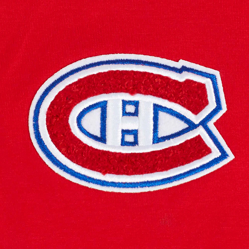 NHL MONTRÉAL CANADIENS CLASSIC WOMEN'S SINGLE JERSEY BOXY TEE (RED) - Image 7