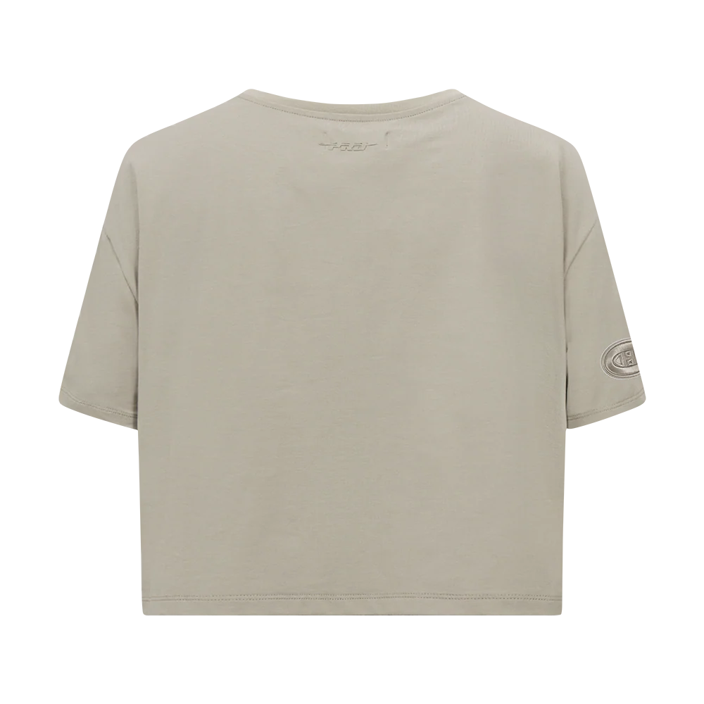 NHL MONTRÉAL CANADIENS NEUTRAL WOMEN'S SJ BOXY TEE (TAUPE) - Image 5