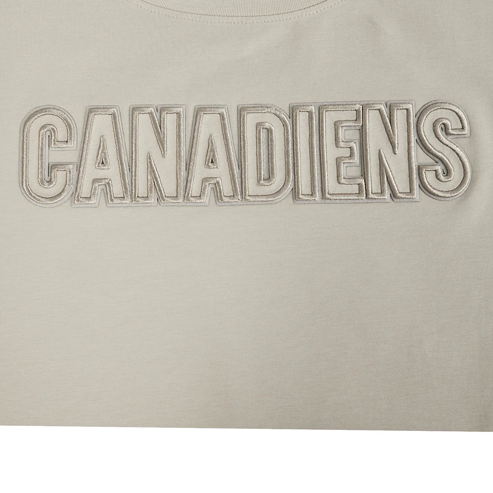 NHL MONTRÉAL CANADIENS NEUTRAL WOMEN'S SJ BOXY TEE (TAUPE) - Image 8