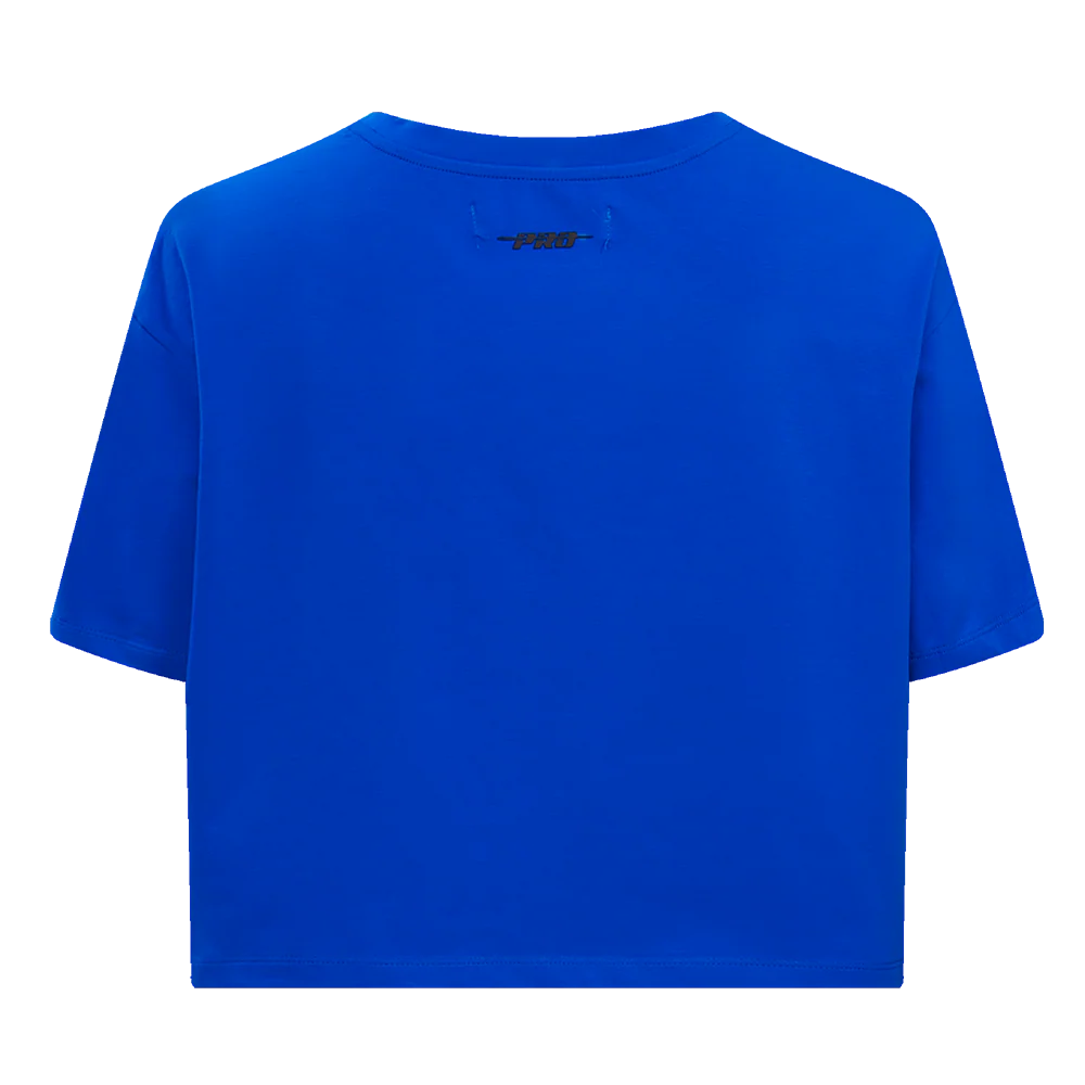 NHL MONTRÉAL CANADIENS RETRO CLASSIC WOMEN'S BOXY TEE (ROYAL BLUE) - Image 4