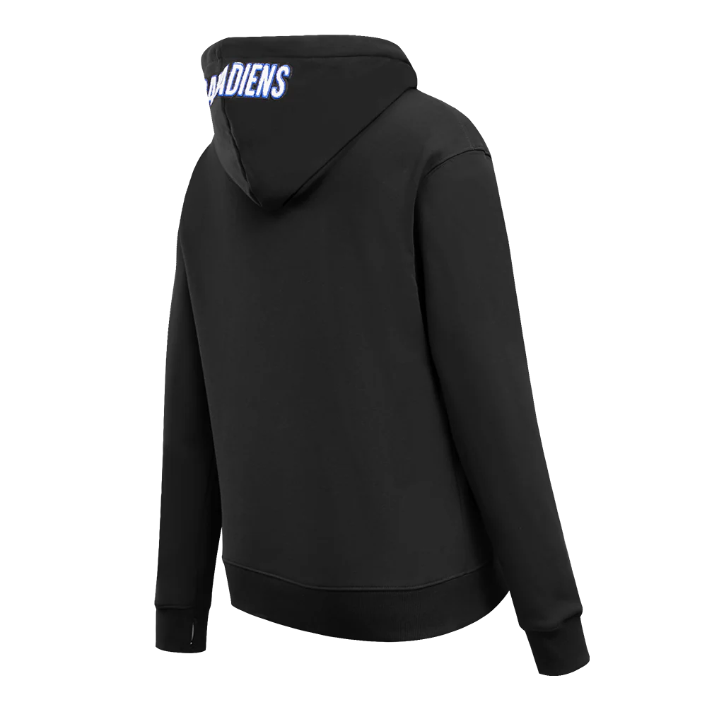 NHL MONTRÉAL CANADIENS CLASSIC WOMEN'S FLC PO HOODIE (BLACK) - Image 6