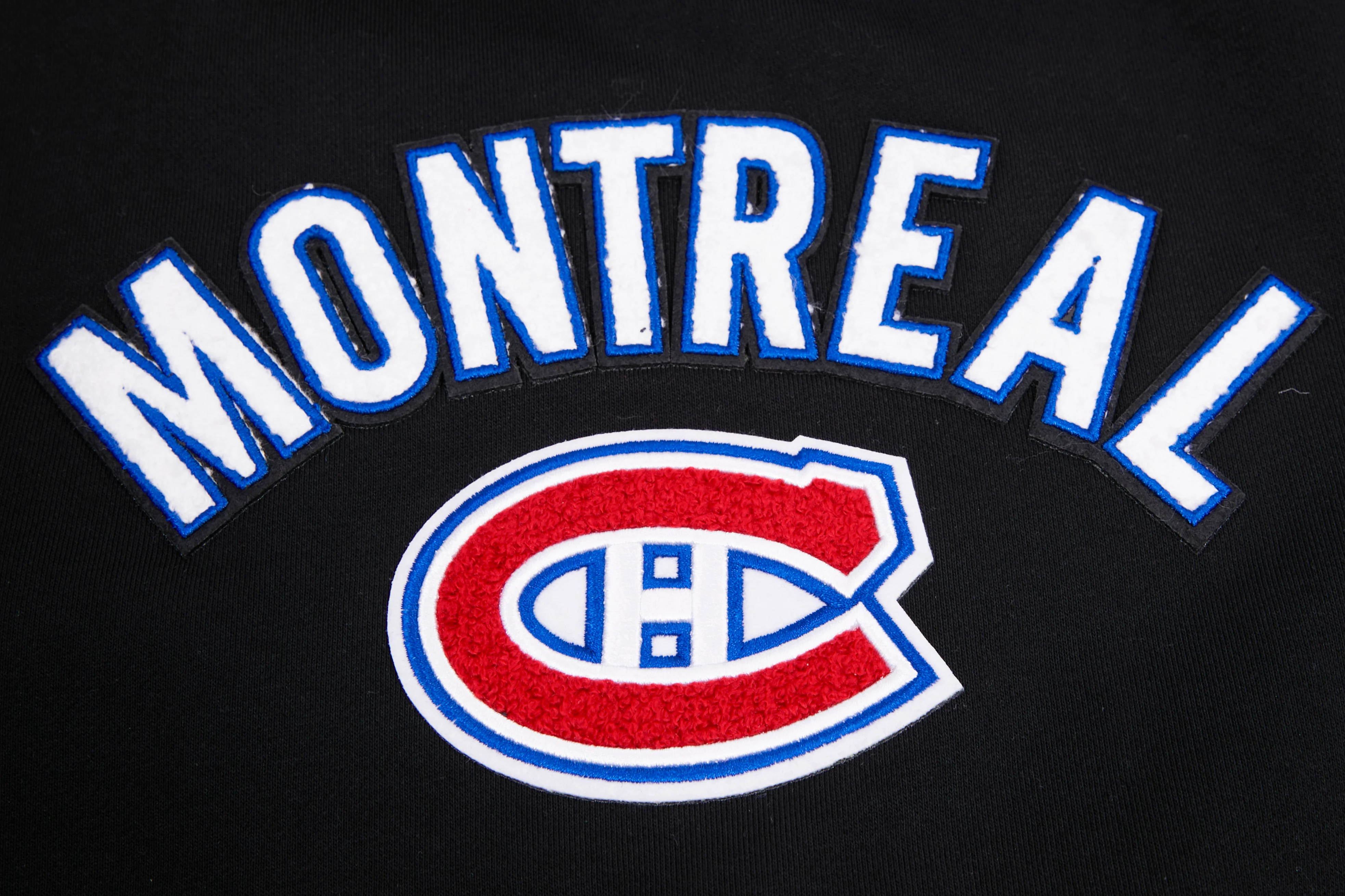 NHL MONTRÉAL CANADIENS CLASSIC WOMEN'S FLC PO HOODIE (BLACK) - Image 7