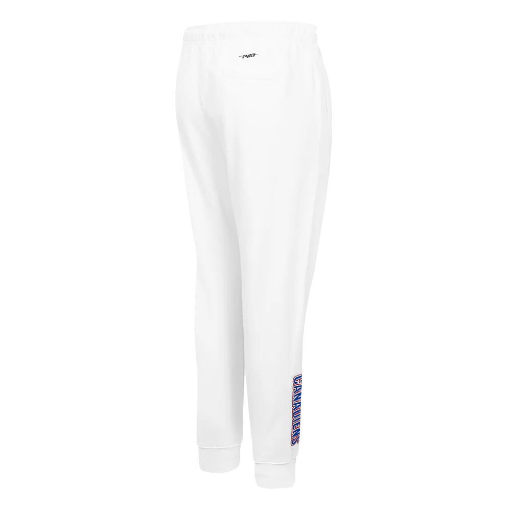 NHL MONTRÉAL CANADIENS CLASSIC WOMEN'S FLEECE SWEATPANT (WHITE) - Image 4