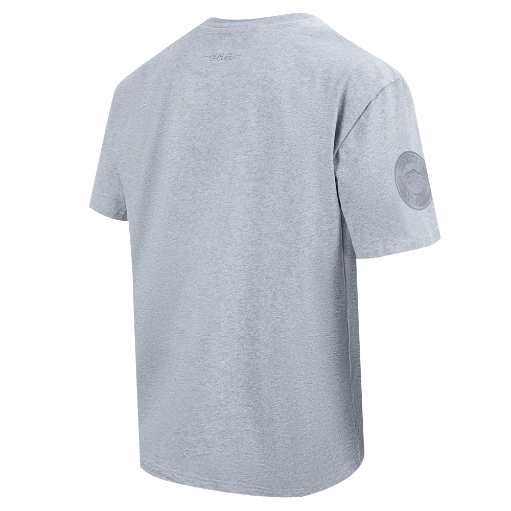 NHL MINNESOTA WILD NEUTRAL MEN'S DROP SHOULDER TEE (DARK HEATHER GRAY) - Image 4