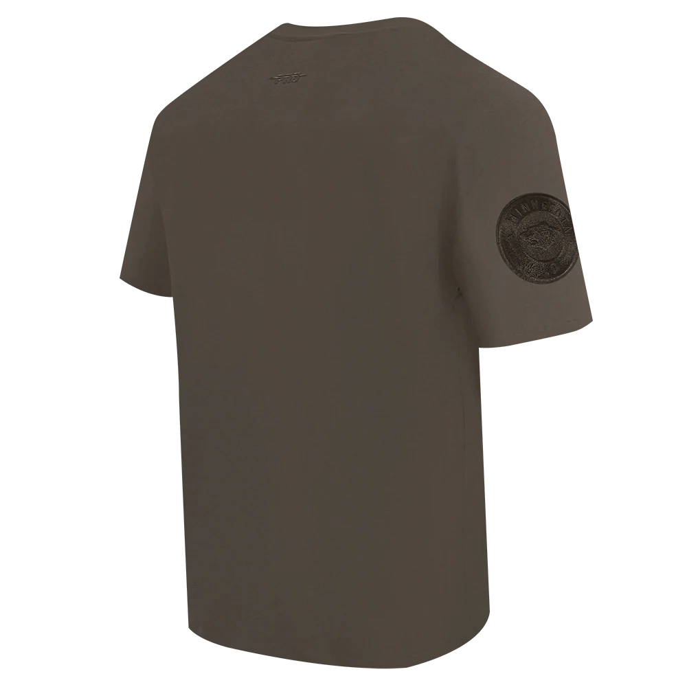 NHL MINNESOTA WILD NEUTRAL MEN'S DROP SHOULDER TEE (DARK TAUPE) - Image 4