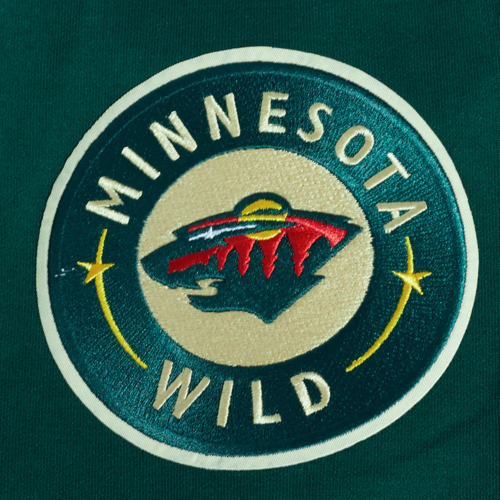 NHL MINNESOTA WILD CLASSIC MEN'S WARM UP JACKET (FOREST GREEN) - Image 7