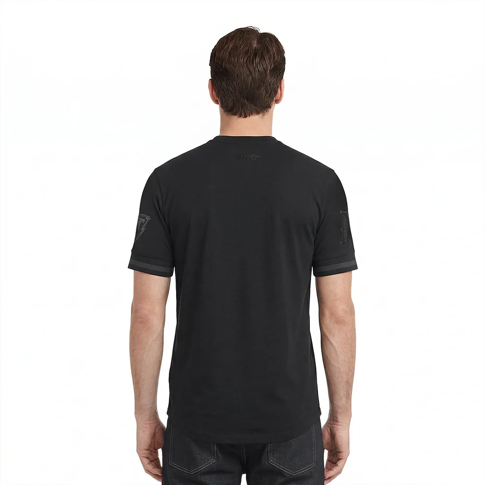 NHL MINNESOTA WILD TRIPLE BLACK MEN'S DK TEE (TRIPLE BLACK) - Image 2
