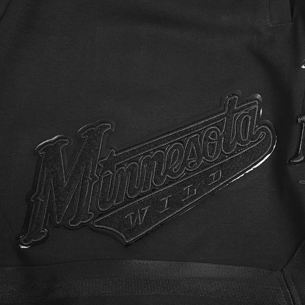 NHL MINNESOTA WILD TRIPLE BLACK MEN'S DK SHORT (TRIPLE BLACK) - Image 9