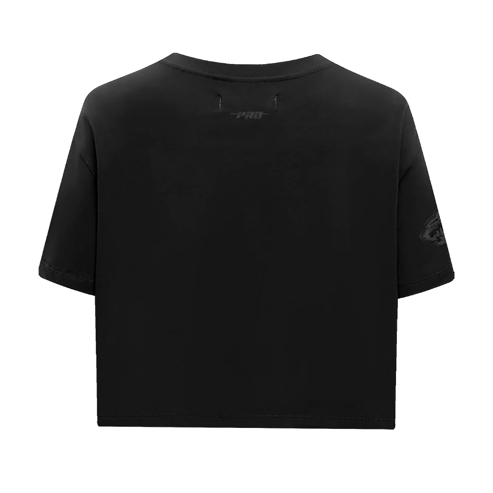 NHL MINNESOTA WILD NEUTRAL WOMEN'S BOXY TEE (BLACK) - Image 4