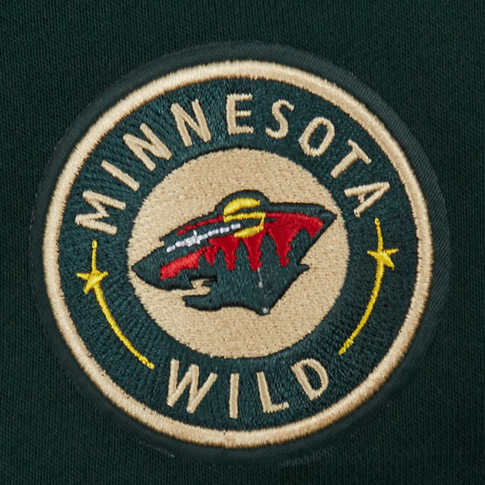 NHL MINNESOTA WILD CLASSIC WOMEN'S FLEECE HOODIE DRESS (FOREST GREEN) - Image 7