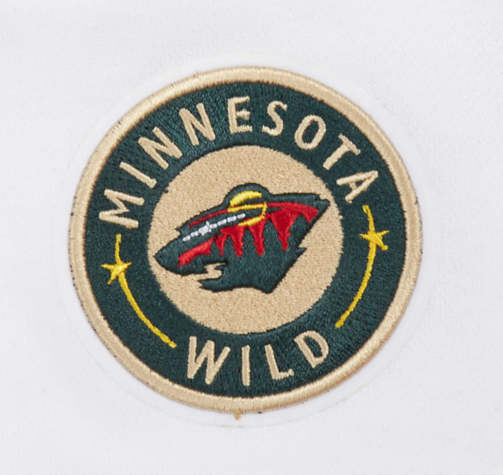 NHL MINNESOTA WILD CLASSIC WOMEN'S FLEECE HOODIE DRESS (WHITE) - Image 7