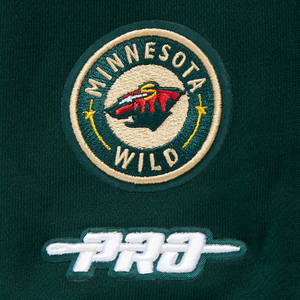 NHL MINNESOTA WILD WINGSPAN WOMEN'S FLC CREWNECK (FOREST GREEN) - Image 15