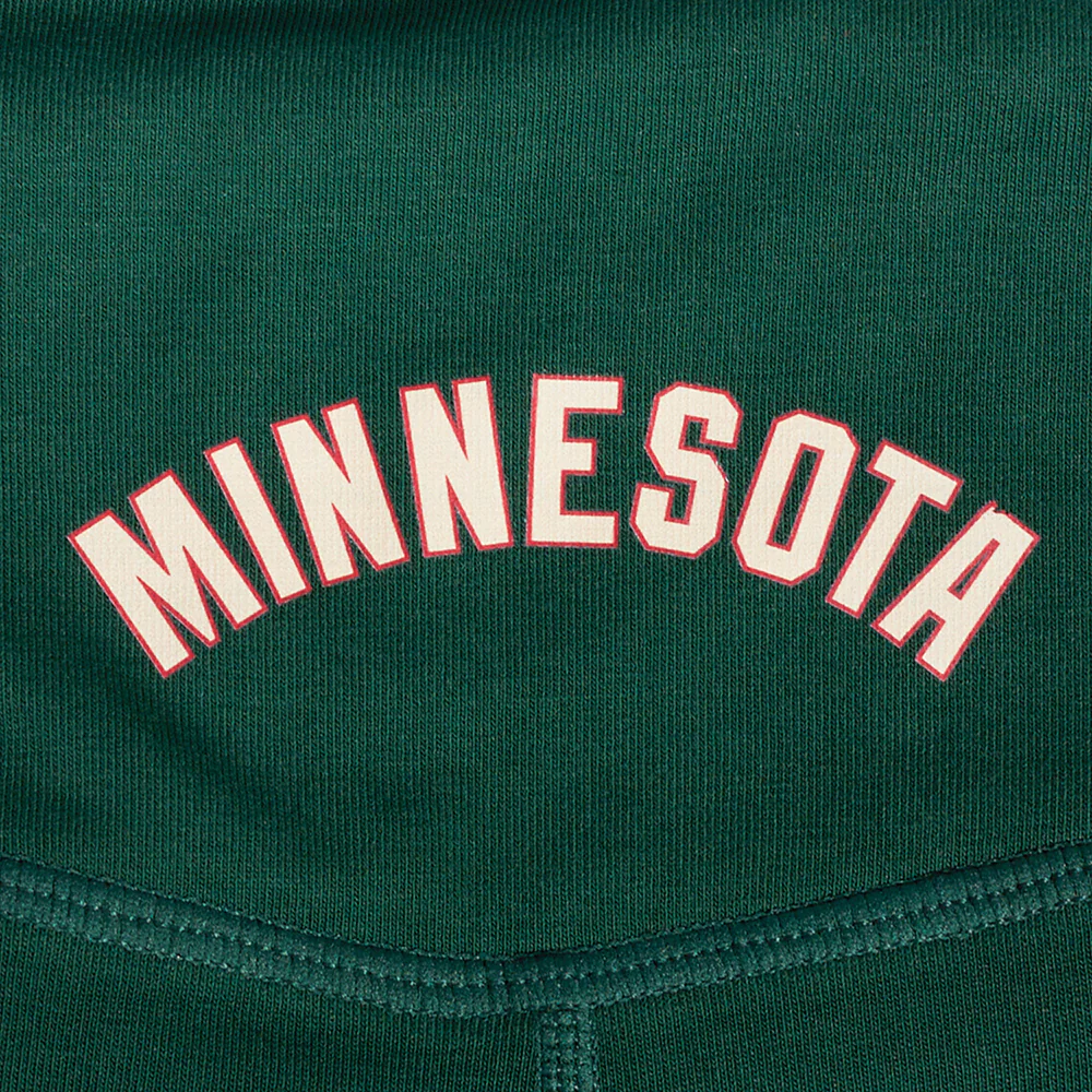 NHL MINNESOTA WILD CLASSIC WOMEN'S COTTON BIKE SHORT (FOREST GREEN) - Image 5